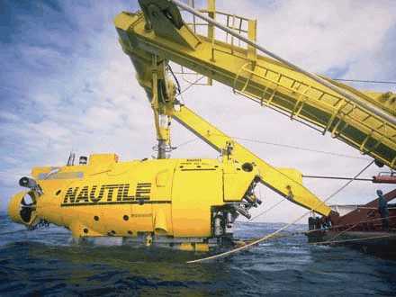 Cliquez sur l'image pour la vido du NAUTILE