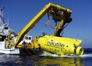 Toutes les photos du NAUTILE sont Copyright IFREMER