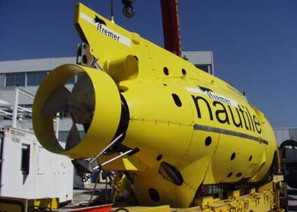 Toutes les photos du NAUTILE sont Copyright IFREMER